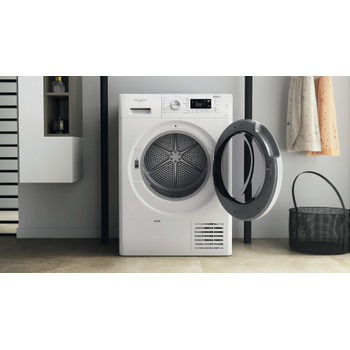 Whirlpool Secador FFT M11 82 SPT R Branco Lifestyle frontal open