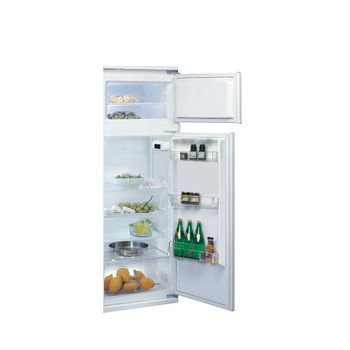 Whirlpool Kombinovaná chladnička s mrazničkou Vstavané ART 3802 Oceľová 2 doors Perspective open
