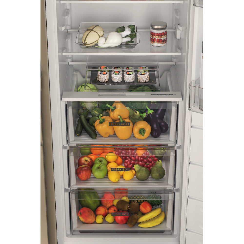 Whirlpool Chladnička Vstavané WHSD18A011B2 Oceľová Drawer