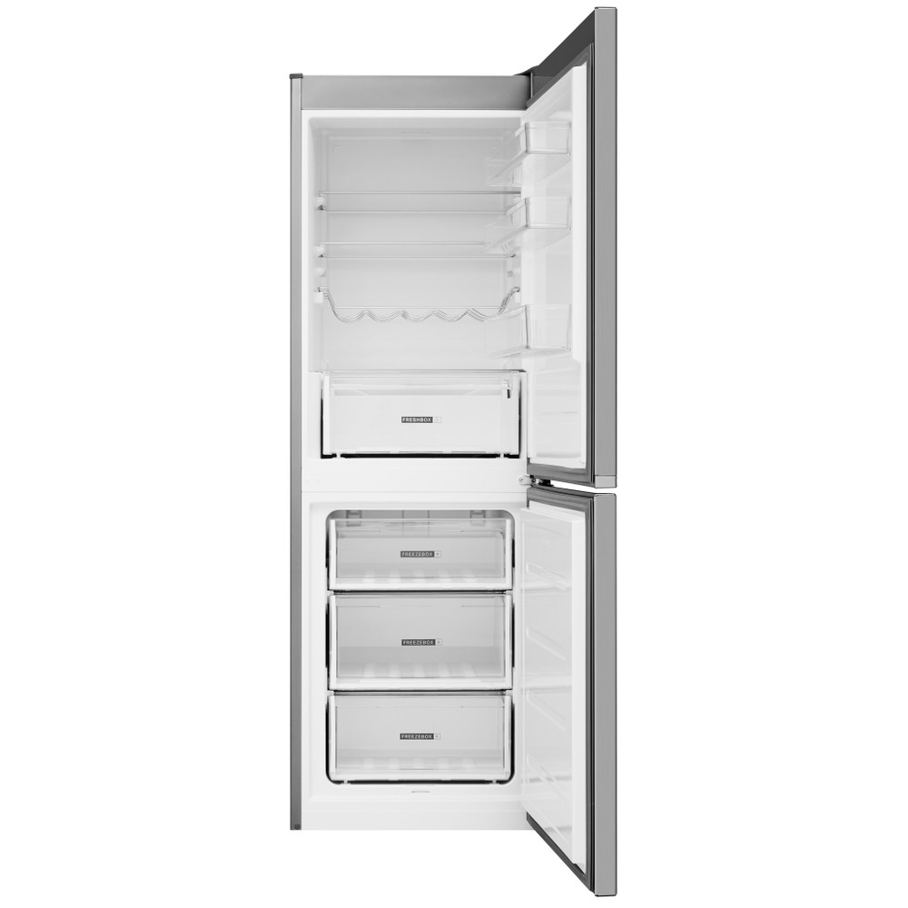 Whirlpool Hűtő/fagyasztó kombináció Szabadonálló W5 721E OX 2 Optic Inox 2 doors Frontal open