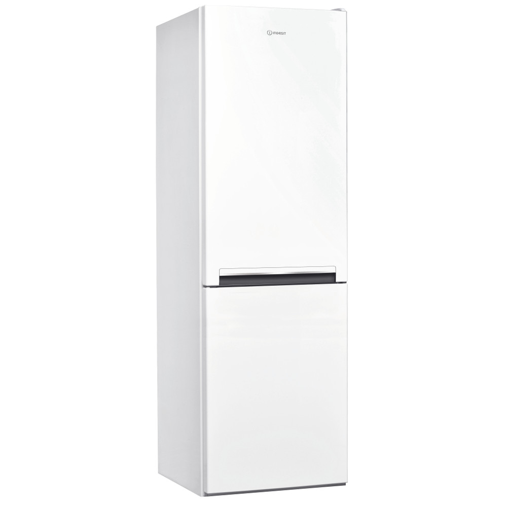 Indesit Fridge-Freezer Combination Free-standing LI8 S2E W UK Global white 2 doors Perspective