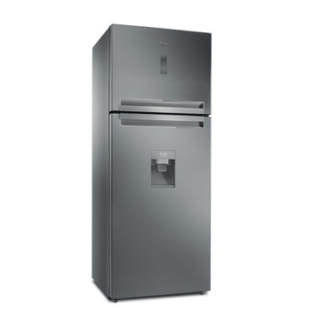 Whirlpool Racitor-congelator combinat Independent T TNF 8211 OX AQUA 1 Optic Inox 2 doors Perspective
