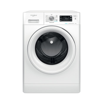 Whirlpool Lavadora Libre instalación FFB 9489 WV SPT Blanco Cargador frontal A Frontal